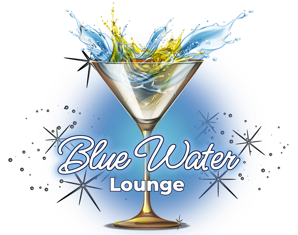 blue water graphic